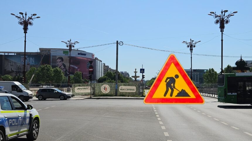 esential se inchide circulatia rutiera in zona fantanilor de la piata unirii pentru noua etapa a lucrarilor la planseu care este sensul afectat 6a156991958e8