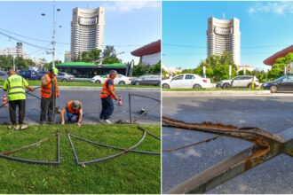 foto mic cu mic poate se face mare pmb a inlocuit gardurile ruginite si vechi din zona universitatii 6a1828acd1251