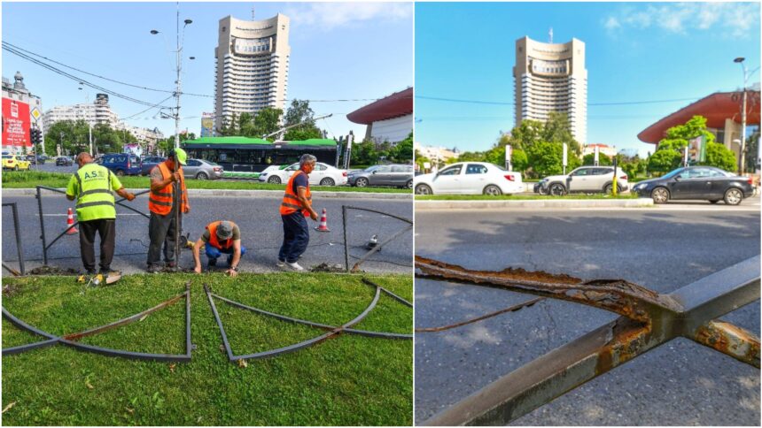 foto mic cu mic poate se face mare pmb a inlocuit gardurile ruginite si vechi din zona universitatii 6a1828acd1251
