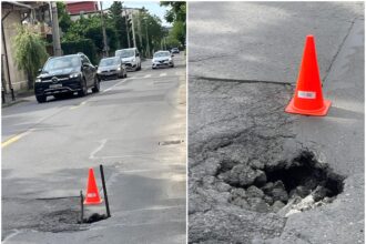 foto strada mircesti s a surpat iar de la traficul deviat pe aici pentru m6 e langa o teava de gaze oamenii la capatul rabdarii ii amintesc lui ciucu ca a promis ca se ocupa 6a154d71da051