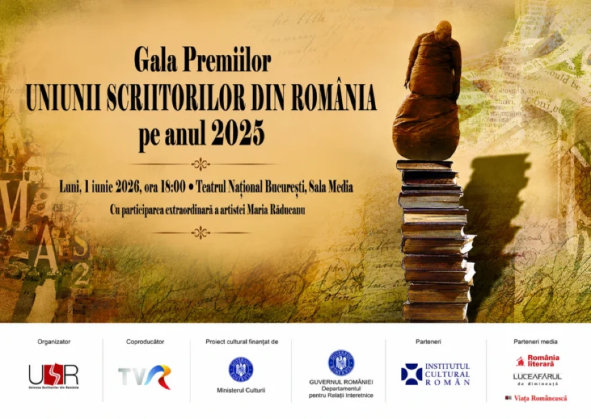 gala premiilor uniunii scriitorilor din romania pentru anul 2025 6a1ae9723f7e5
