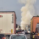 alerta un incendiu auto a izbucnit pe centura capitalei o masina a luat foc intre dragomiresti si chitila traficul este ingreunat 6a21b78d008f1