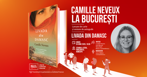 camille neveux autoarea romanului livada din damasc vine la bookfest 2026 fded5184