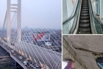 esential incepe si santierul de la pasajul basarab lucrarile aduc schimbari pe traseele mai multor linii de tramvai apoi podul va fi inchis complet iar traficul va fi deviat 6a2c1292ee0e7