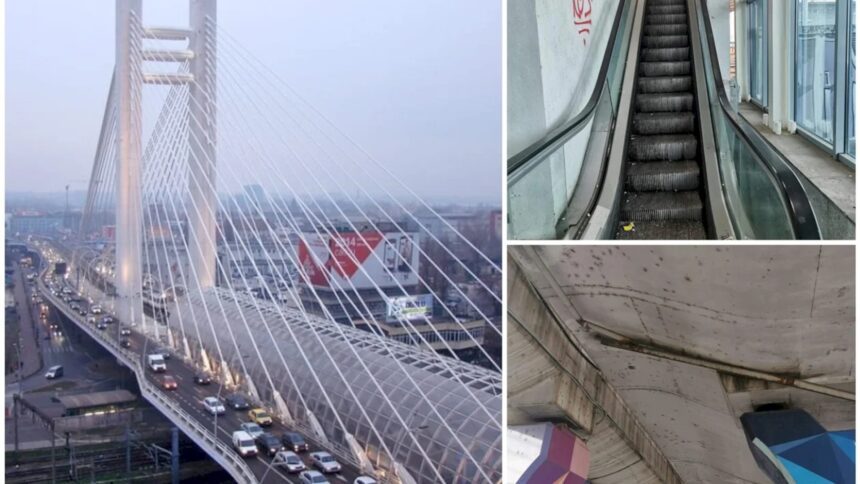 esential incepe si santierul de la pasajul basarab lucrarile aduc schimbari pe traseele mai multor linii de tramvai apoi podul va fi inchis complet iar traficul va fi deviat 6a2c1292ee0e7