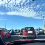 foto accident cu mai multe masini pe dn1 in apropiere de liceul francez coada de masini incepe de la fantana miorita 6a3023332654e
