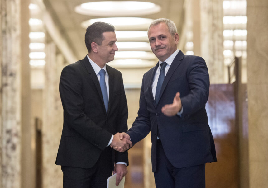 foto cu ocazia deciziei psd momentul de dragalasenie de la precedentul episod grindeanu premier in prima zi la noul job dragnea si tariceanu l au dus de manuta la serviciu d2a49a4a