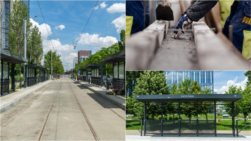 foto incepe numaratoarea inversa pentru finalizarea lucrarilor la sinele de tramvai de pe expozitiei clabucet putul lui craciun si dornei stadiul fizic al lucrarilor este de 96 6a294f3c0e8ed