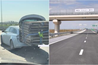 foto soferul care a transformat o masina de familie in tir pe a0 autostrada bucurestiului gluma care se termina unde incepe pericolul pentru ceilalti soferi 6a34f88f47f64
