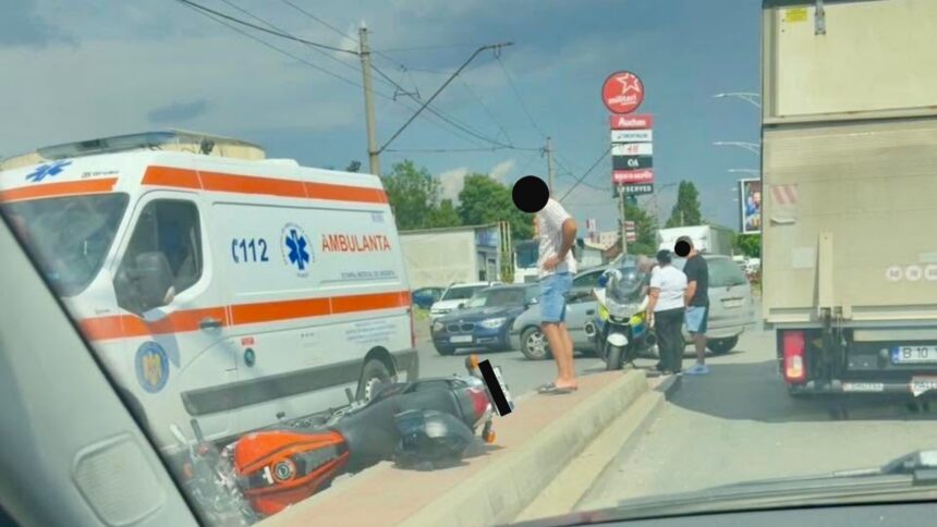 seara cu probleme in trafic pe iuliu maniu circulatia este blocata in urma unui accident 6a29958049479