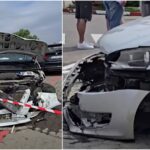 video 12 masini au fost distruse in urma unui accident produs in parcarea de la dragonul rosu doua persoane au ajuns la spital o soferita ar fi pierdut controlul volanului 6a21551a8a6a2