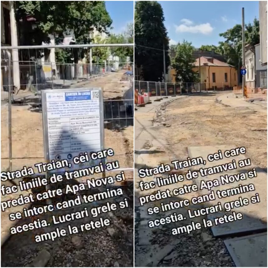 video capcana de pe strada traian termenul de 12 luni pentru schimbarea sinelor de tramvai e doar varful icebergului urmeaza o paranteza de 3 ani de lucrari apa nova 6a26ba47bc706