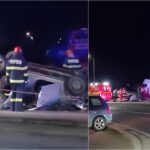 video cumplit accident mortal azi noapte pe centura capitalei un batranel a pierdut controlul masinii si s a rasturnat in giratoriul de la otopeni 6a2908c88cf65