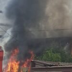 video incendiu la o casa de pe strada vultureni din berceni pompierii au ajuns la fata locului 6a1d528d621f7