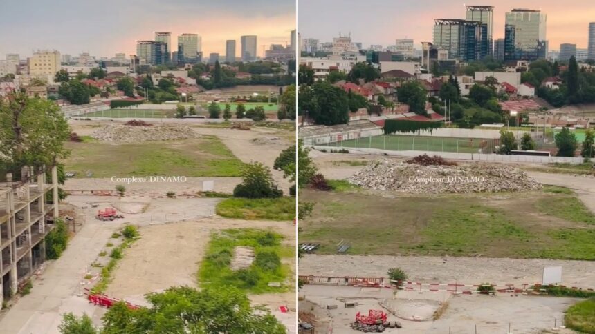 video liniste totala pe stadionul dinamo unde nu s a mai lucrat deloc demolarea inca nu e gata si a inceput sa creasca iarba 6a2bf6ac7ebb2
