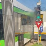 video momentul ciocnirii celor doua tramvaie de la bucur obor numeroase alte vehicule stb au fost blocate pe sos stefan cel mare update 83f8eeb3