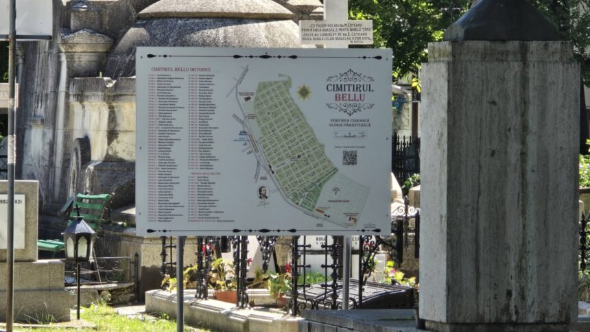au fost montate ultimele harti din cimitirul bellu bucurestenii pot afla mai simplu unde sunt mormintele a 100 de personalitati 6a4a731313ada