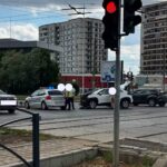 foto accident pe bd timisoara la intersectia cu valea oltului traficul din zona este aglomerat 6a491371a857b