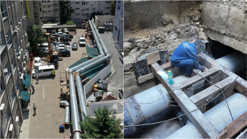 foto bucurestenii din aviatiei si dorobanti vor avea din weekend apa calda promite pmb un santier termo gata in doua saptamani de la start intarziat de un indelungat blocaj 6a6ae9e97375b
