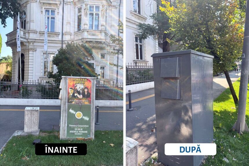 foto episod nou din seria ordine si disciplina in bucuresti cutiile stradale de pe zeci de strazi au fost curatate si revopsite 6a54d4f3846cb