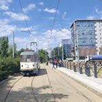 foto primele teste pe linia de tramvai modernizata de pe bulevardul expozitiei vehiculele tatra au circulat pe sinele noi inainte sa iasa la pensie 6a53bbb1d69bb