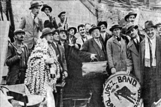 jazz band pe calea grivitei o fotografie din 1931 6a47356a39886