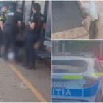 video barbat agresiv cu un cutit intr o statie stb din sectorul 4 politistii l au dus la spitalul clinic de psihiatrie prof dr alexandru obregia 911b9105
