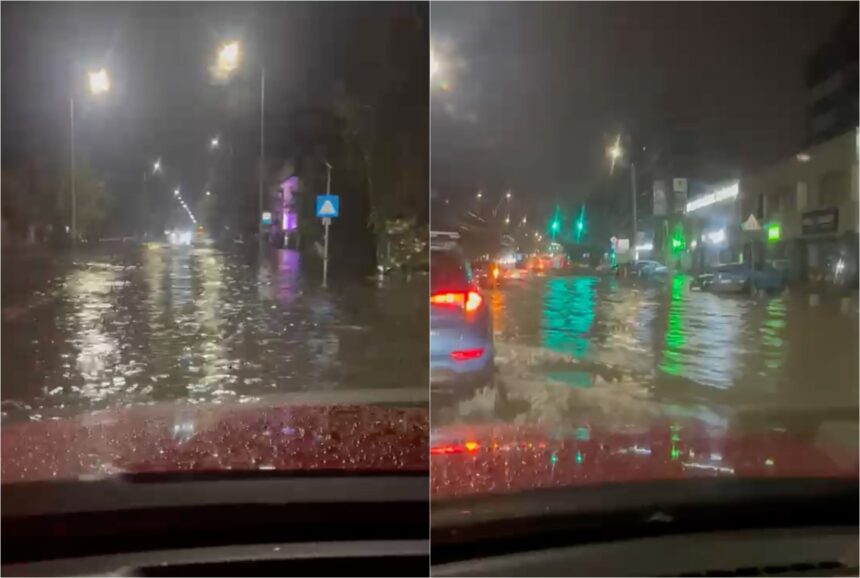 video cum s a reconfigurat geografia bucurestiului dupa potop au aparut lacuri in loc de bulevarde iar bucuresteni propun gondolieri si acvaplanare la scoala de soferi 6a446816be961