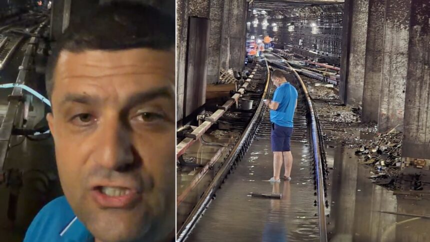 video dl miruta ofera bucurestiului imaginea eroismului la metroul inundat in bermude cu picioarele in apa in tunel sacrificiu implicare si pricepere interimara 6a46463aae25b