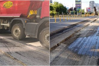foto surpriza zilei in bucuresti vine de pe barbu vacarescu bulevardul proaspat asfaltat se rascheteaza si gaureste la loc pesemne pentru niste tevi ca sa nu ne plictisimf09f92aaf09f8fbc 6a897146a89df