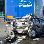 video accident grav pe a0 langa nodul cu a1 o masina prinsa intre doua tir uri trafic blocat doua persoane au fost ranite update 6a7f3a1d3cff6