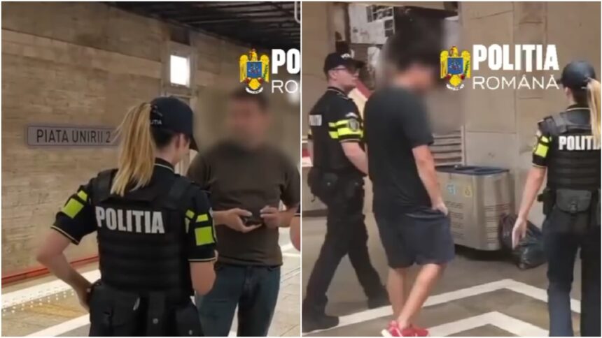 video controale la metrou in bucuresti politistii au verificat statiile si trenurile din subteran unde au amendat mai multe persoane 6a7e9ef44c6e3